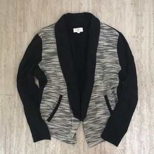 Lou and Grey shawl collar sweatshirt knit